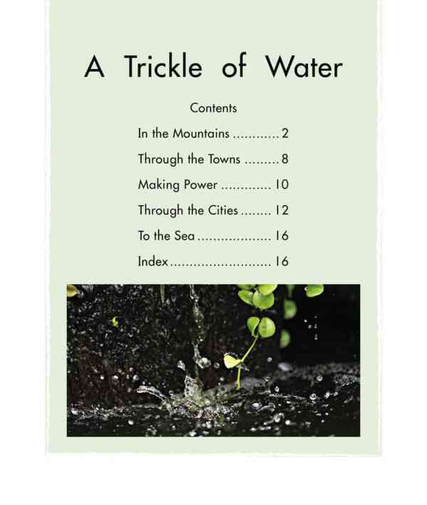 A Trickle of Water - Level 9, 1x6 books - Image 2