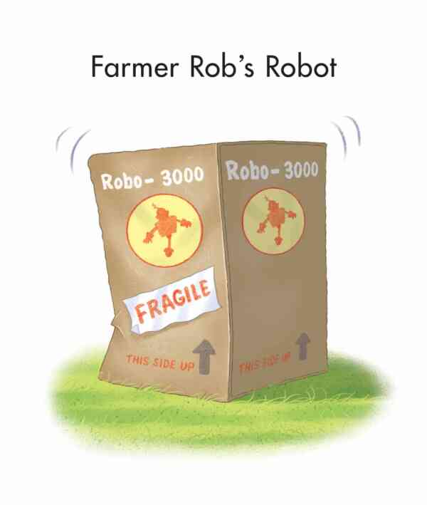 Farmer Rob’s Robot - Level 15, 1x6 books - Image 2