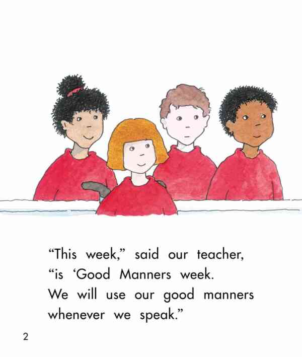 Good Manners Week - Level 9, 1x6 books - Image 3