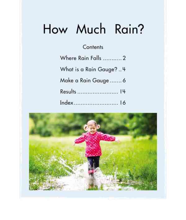 How Much Rain? - Level 11, 1x6 books - Image 2