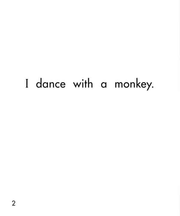 I Dance with a Monkey - Level 2, 1x6 books - Image 3