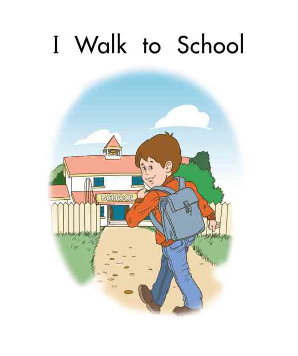 I Walk to School - Level 1, 1x6 books - Image 2