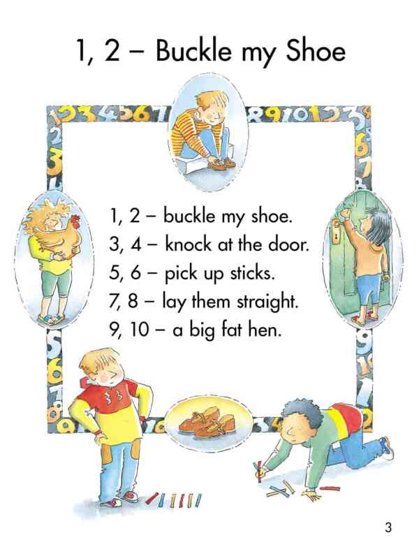 Maths Rhymes Book - Level F/ YR1 - Image 3