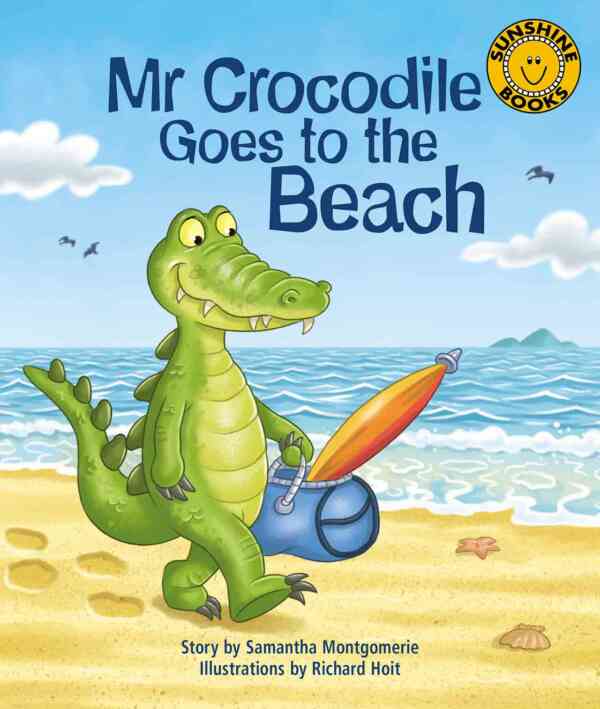 Mr Crocodile Goes to the Beach - Level 11, 1x6 books