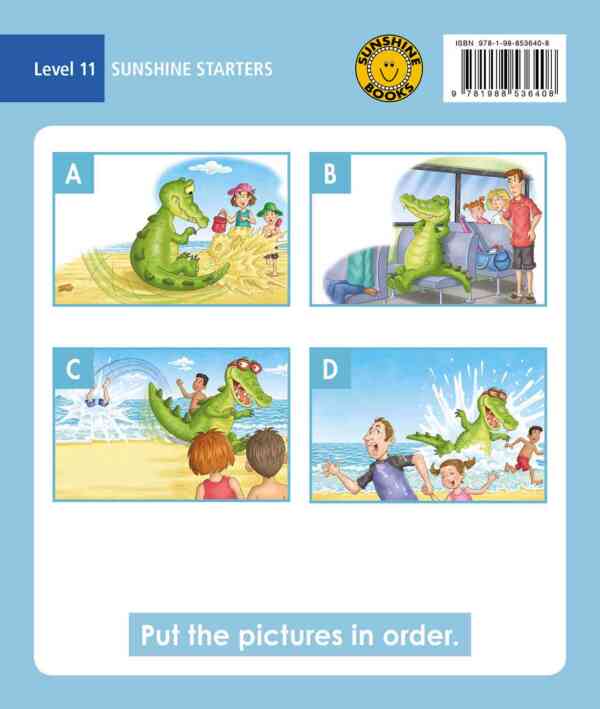 Mr Crocodile Goes to the Beach - Level 11, 1x6 books - Image 5