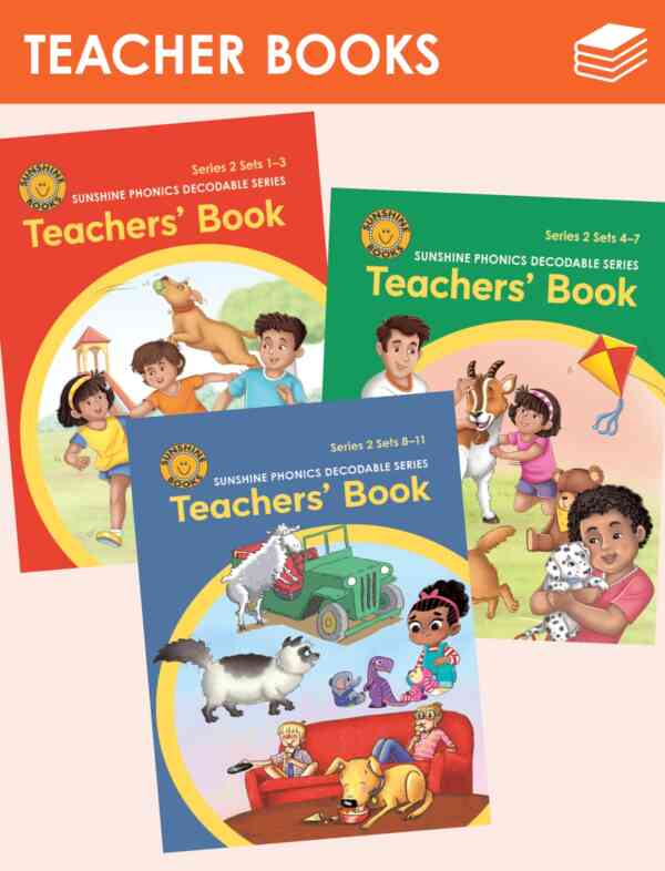 Decodables Series 2 Teachers' Books Sets 1-11