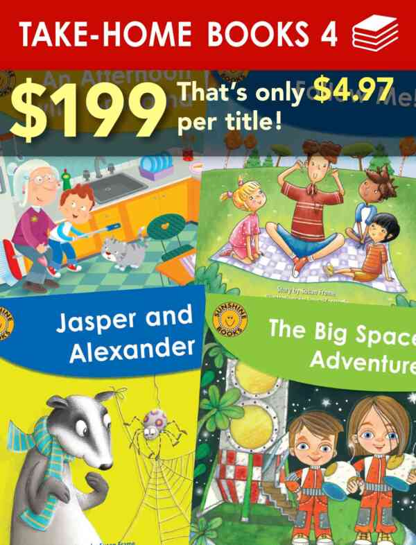 Take-Home Pack 4 - Early reading levels 7-12, 1x40 titles