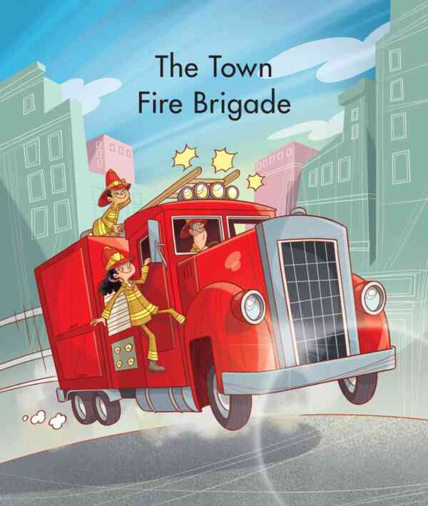 The Town Fire Brigade - Level 14, 1x6 books - Image 2