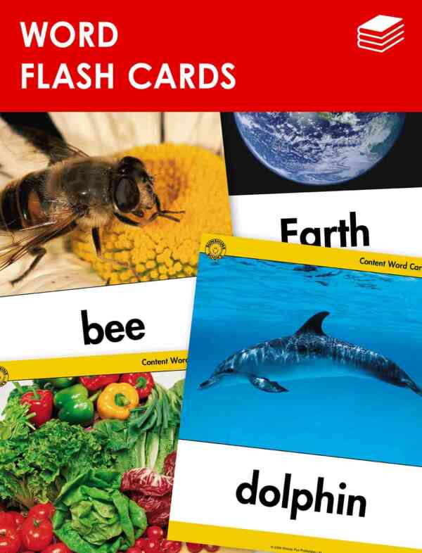 Content Word Flash Cards